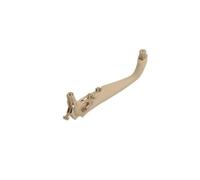 GTDTKGANAK for BMW 5 Series G30 2018-2023 Car Interior Door Pull Handle & Armrest Panel Trim Cover in Carbon Fiber (Black/Beige) Interior Door Panel Handle Decorative Covers