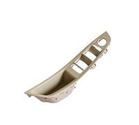GTDTKGANAK for BMW for 5 Series for F10 for F11 for F18 520i 523i 525i 528i 535i Upgraded Left Driver Side Beige Black Car Interior Handle Panel Interior Door Panel Handle Decorative Covers