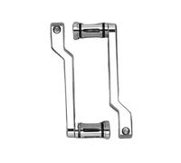 GTDTKGANAK for FL Softail for Touring for Road for King for Electra for Street Tri Glide for Ultra Classic FLHTCUTG 1 Pair Gear Heel Toe Shift Lever Shifter Motorcycle Shift Pedal(Silver)