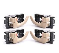 GTDTKGANAK for Hyundai for Tucson 2005-2009 Car Beige Interior Door Handle Knob Styling Accessory Interior Door Panel Handle Decorative Covers( 4 Doors Set 4 Pcs)