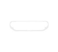 GTDTKGANAK for Jeep for Wrangler JL for Gladiator JT 2018 Up Interior Car Air Conditioning Control Knob Panel Decoration Cover Accessories Gear Shift Side Decoration Strip Trim( White)