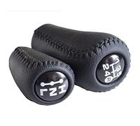 GTDTKGANAK for Toyota for Land for Cruiser for Prado 120 2003 2004 2005-2009 Automatic Stick Gear Lever Knob Head Ball Gear Shift Knob Head Auto Gear Shift Knob( Black- Set)