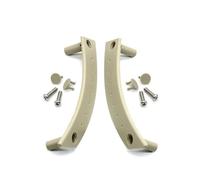 GTDTKGANAK for VW for Beetle 1998-2010 1C0867171A 1C0867172A Interior Left Right Door Panel Pull Handle Cover Repair Replacement Interior Door Panel Handle Decorative Covers(Beige 2PCS)