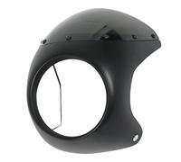 GTDTKGANAK Headlight Cover 7in Universal Motorcycle Headlight Retro Style Fairing Windshield Protective Cover Headlamp