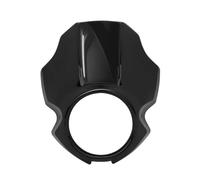 GTDTKGANAK Headlight Cover For Rebel For CMX 300 500 2017-2022 Motorcycle Black Headlight Fairing Cover Front Fork Mount Kits Head Light Mask Headlamp(Bright black)