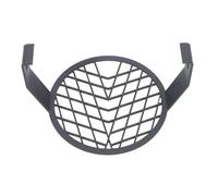 GTDTKGANAK Headlight Cover For XG250 For Tricker Motorcycle Headlight Mesh Grill Mask Steel Retro Head Lamp Cover Front Mount Protector Guard Headlamp
