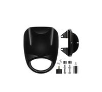 GTDTKGANAK Headlight Cover Front Headlight Fairing Mask Cover For Sportster For XL 1200 For XL883L For Dyna 1973-UP Motorcycle Gloss Black Headlamp