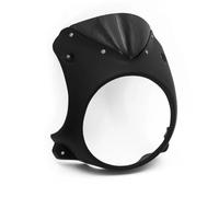 GTDTKGANAK Headlight Cover Headlight Fairing For Brixton For Crossfire 500 For GK500 Windshield Cover Motorcycle Round ABS Plastic Screen Headlamp(Black)