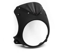 GTDTKGANAK Headlight Cover Headlight Fairing Windshield Cover For Brixton For Crossfire 500 Motorcycle Round ABS Plastic Screen Headlamp(A)
