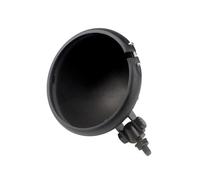 GTDTKGANAK Headlight Cover Motorcycle 5.75" Headlight Light Bulb Bucket Housing For Dyna For Sportster XL FXD For Custom 5-3/4" LED Headlamp Shell Universal Headlamp(Matte Black)