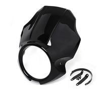 GTDTKGANAK Headlight Cover Motorcycle Front Headlight For XVS 950 For SPEC For BOLT 950 13-22 Fairing Cover Mask Fork Cowl Guard Windshield Screen Deflector Headlamp(A Gloss Black)