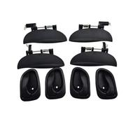 GTDTKGANAK Inner and Outer Door Handles for Hyundai for Atos & for Sanatro 1997-2005, Part No. 82650-02000, 82660-02000 Interior Door Panel Handle Decorative Covers