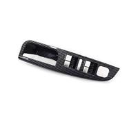 GTDTKGANAK Inner & Side Grab Handle, Carbon Fiber Door Window Switch Control Panel Cover Trims Frame for MK5 for Golf 5 2005-2009 Car Interior Interior Door Panel Handle Decorative Covers