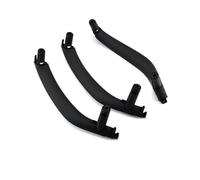 GTDTKGANAK Inside Door Handle Trim Cover for BMW X5/X6 F15/F16 2014-2018 Left & Right, ABS, 51417292243/51417292244 Interior Door Panel Handle Decorative Covers( Black RHD)