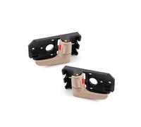 GTDTKGANAK Interior Door Handle & Cover for Kia C2005-2012 Front & Rear, 82610-2F000 82620-2F000 Interior Door Panel Handle Decorative Covers( Beige Pair)