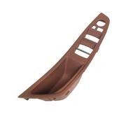 GTDTKGANAK Interior Door Handle for BMW 5 Series F10 F11 F18 2010-2017 Left Driver Side LHD Interior Door Panel Handle Decorative Covers( Brown)