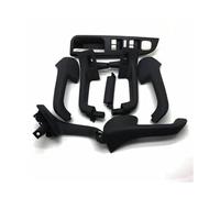 GTDTKGANAK Interior Door Handle Grab Cover Set for Vw for Golf 5, GTI MK5, for Jetta MK5-Black Interior Door Panel Handle Decorative Covers