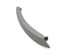 GTDTKGANAK Interior Door Handle Leather Cover Trim for BMW X5 X6 E70 E71 E72 2007-2013 Interior Door Panel Handle Decorative Covers( Right Grey)