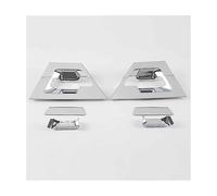 GTDTKGANAK Interior Door Handle & Rear Bowl Frame Trims for Toyota for Chr 2017-2022 Carbon Fiber Sport Auto Accessories Interior Door Panel Handle Decorative Covers( Shiny Silver Abs)