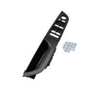 GTDTKGANAK Interior Upgrade Left Driver's Inner Door Handle Replacement for BMW 3 Series E90 E91 316-328i 2004-2012 Interior Door Panel Handle Decorative Covers( Black)