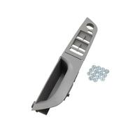 GTDTKGANAK Interior Upgrade Left Driver's Inner Door Handle Replacement for BMW 3 Series E90 E91 316-328i 2004-2012 Interior Door Panel Handle Decorative Covers( Titanium-a)