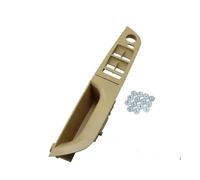 GTDTKGANAK Interior Upgrade Left Driver's Inner Door Handle Replacement for BMW 3 Series E90 E91 316-328i 2004-2012 Interior Door Panel Handle Decorative Covers( Beige-a)