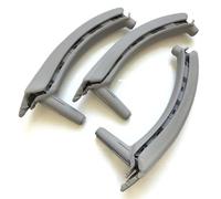 GTDTKGANAK Interior Upgrade Left Hand Drive Car Inner Door Handle Assembly Kit Trim Parts for BMW X5/X6 (E70/E71/E72 2007-2014) Interior Door Panel Handle Decorative Covers( Grey)