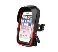 GTDTKGANAK Motorcycle Navigation Bracket Motorcycle Support Mobile Phone Stand Handlebar Holder Mount Bag Case Waterproof Bag Bike Bicycle Phone Mount Navigation Bracket Cover 2021 Phone Mount(Red)