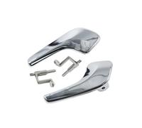 GTDTKGANAK Replacement Aluminum Plated Plastic Stainless Interior Door Handle for Opel Corsa D 2006-2014 Left & Right Doors 13297814 13297813 Interior Door Panel Handle Decorative Covers( A Pair)