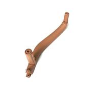 GTDTKGANAK Upgraded Inner Door Handle Replacement LHD RHD Interior Trim for BMW X5 X6 F15 F16 2014-2018 Interior Door Panel Handle Decorative Covers(Left Champagne)