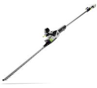 Gtech HT50 Cordless Pole Hedge Trimmer, 60 Mins Runtime Li-ion Battery | 53cm Cutting Length, 135° Adjustable Head with 10ft Range