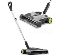 Gtech SW22 Lithium Cordless Carpet Sweeper 1-01-093 Carpet Sweeper - Black / Green, Black