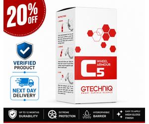 Gtechniq C5 Wheel Armour 30ml Ceramic Coating Alloy Wheel Protection Brake Dust