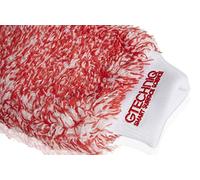 Gtechniq Car Cleaning Microfibre Cloth Wash Mitt with Inner Foam Core, Dirt Trapping Fibres, Comfortable Low Friction Glide Cleaning Mitt, Accessories for Car Detailing Kit