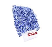 Gtechniq Marine Microfibre Wash Mitt for Boats, Yachts, Powerboats and Jet Skis with Inner Foam Core, Dirt Trapping Fibres, Comfortable Low Friction Glide Cleaning Gloves