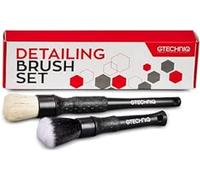 Gtechniq Soft Car Detailing/Wheel Cleaning Brushes - Interior & Exterior Set - Dash, Vents, Wheels, Grilles etc.