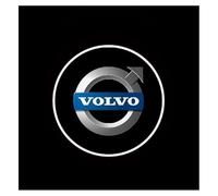 GTFRFD 2PCS Car Door Projector Lights, for Volvo XC90 2010-2014 Car Door Step Courtesy Welcome Lights Puddle Ghost Shadow LED Lights,A