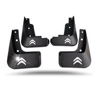GTFRFD 4Pcs Rubber Car Mud Flaps Mudflaps, for Citroen C2 Front Rear Mudguards Splash Guards Fender Splashproof Waterproof