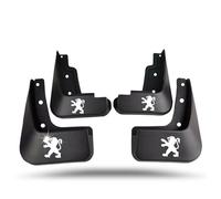 GTFRFD 4Pcs Rubber Car Mud Flaps Mudflaps, for Peugeot 307 Hatchback Front Rear Mudguards Splash Guards Fender Splashproof Waterproof