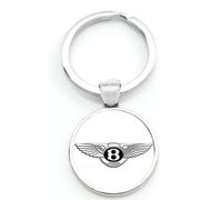 GTFRFD Car Keychain Keyring for Bentley Bentayga Continental FLYING SPUR Fashion Car Keyring Replacement for Car for Men and Women Car Accessories Family Present