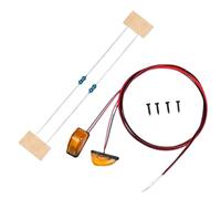 GTFRUQAS For For Tamiya For Scania 770S R620 For Volvo For Benz For Man Tgx Lesu 1/14 RC Dump Truck Side Lights Position Lamp Car Accessories RC Car Light Bar Kit