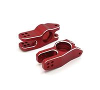 GTFRUQAS For FS For Thunder 1/8 Metal Steering Cup RC Car Off-road Tracked Vehicle Parts And Accessories Upgrade Replacement And Use RC Car Accessories(Red)