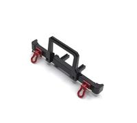 GTFRUQAS For HuangBo ZP1001 ZP1002 ZP1003 ZP1004 1/10 Metal Bumper RC Car Off-road Tracked Vehicles Parts Accessories Upgrades Replacement Repair RC Car Accessories(Black)