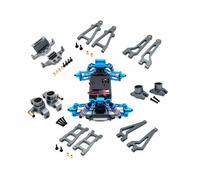 GTFRUQAS For MJX For JJRC C8811 20208 1/20 Metal Upgrade And Modification Kit Remote Control Crawler Vehicle Upgrade Parts Accessories RC Car Accessories(Gray)