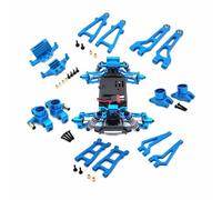 GTFRUQAS For MJX For JJRC C8811 20208 1/20 Metal Upgrade And Modification Kit Remote Control Crawler Vehicle Upgrade Parts Accessories RC Car Accessories(Blue)