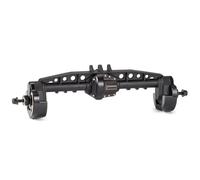 GTFRUQAS For SCX10 RC Car For Rock Crawler For Chassis Cheater Rigs Complete Assembled AR45 Portal Axle With Brass Weights Option-B RC Axles(Rear Axle)