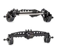 GTFRUQAS For SCX10 RC Car For Rock Crawler For Chassis Cheater Rigs Complete Assembled AR45 Portal Axle With Brass Weights Option-B RC Axles(2 Piece Set)