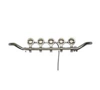 GTFRUQAS For Tamiya For Benz For Actros 3363 56348 1/14 RC Dump Truck Roof Spotlights Light Board Car Upgrade Accessories Replacement Parts RC Car Light Bar Kit