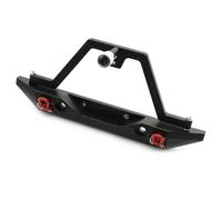 GTFRUQAS Rc Bumper Parts For Axial For Scx10 1/10 Aluminum Alloy Rear Bumper With U-type Tow Hook RC Crawler Car Model Upgrade Parts Accessories