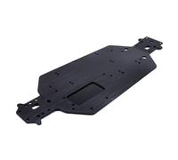 GTFRUQAS RC Car Accessories For Buggy Monster Truck For HSP 94107 94170 94118 94111 04001 03601 1/10 Aluminum Alloy Metal For Chassis Upgrade Parts(Black)